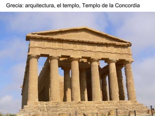 Grecia: arquitectura, el templo, Templo de la Concordia
 