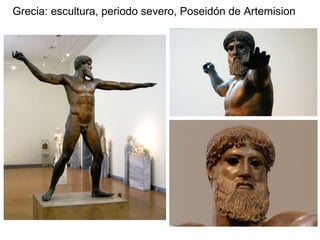 Grecia: escultura, periodo severo, Poseidón de Artemision
 