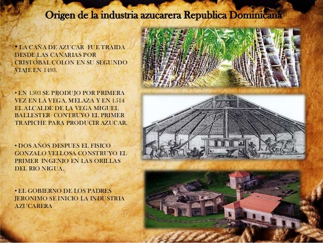 Resultado de imagen para imagenes de los inicios de la industria azucarera en la isla de santo domingo