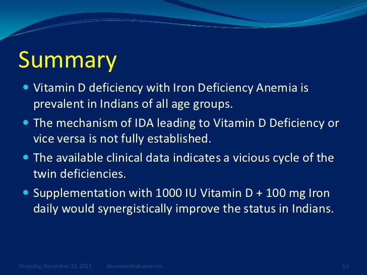 vitamin d3 and iron supplementation in pregnancy