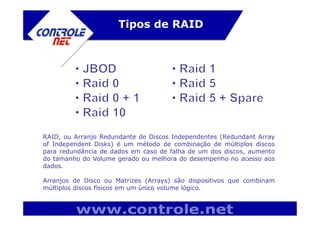 Tudo Sobre RAID