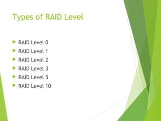 Raid Level | PPT