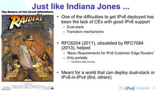 Raiders of the lost Ark (read IPv6 CPE) | PPT