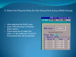 Used in read only gaming systems.RAID 1RAID1 is ‘data mirroring’.