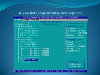  An arrangement of parity and CRC to help rebuilding drive data in case of disk failures.
