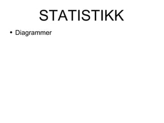 STATISTIKK ,[object Object]