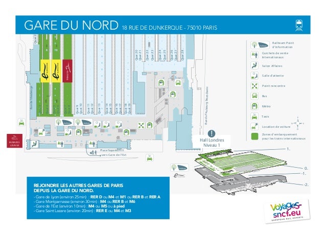 Point rencontre gare nord paris