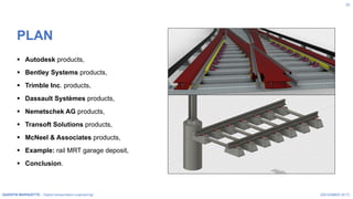 Project Rail Example Rail infrastructures with BIM, more than 50 solutions to improve the ...