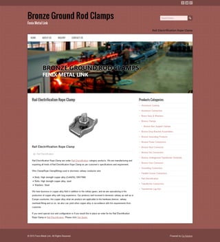 Rail electrification rope clamp