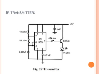 IR TRANSMITTER:
 