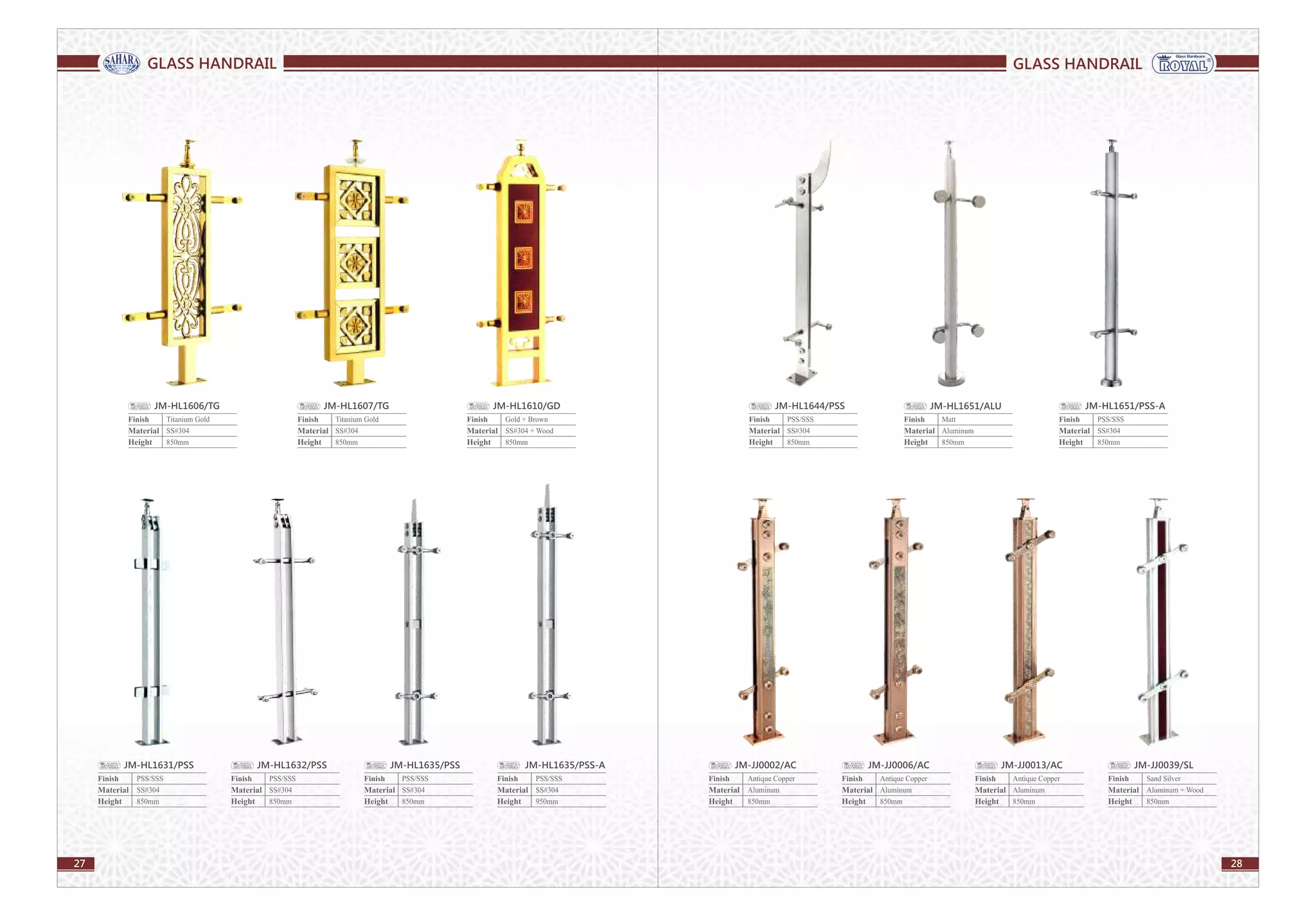 Architectural Railing Catalog PDF