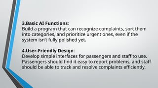RAIL MADAD2.pptx describes rail management system | PPTX