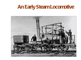 An Early Steam Locomotive 