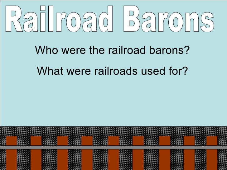Railroad Barons