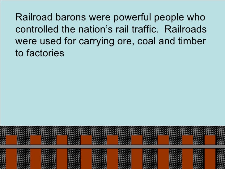 Railroad Barons