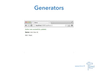 www.tinci.fr
Generators
 