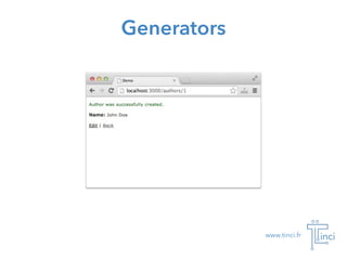 www.tinci.fr
Generators
 