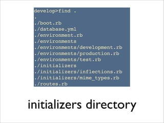 initializers directory