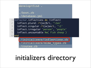 initializers directory