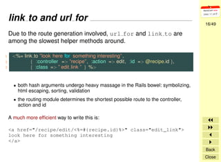 Rails Application Optimization Techniques & Tools