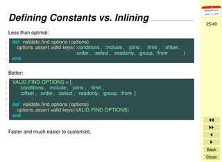 Rails Application Optimization Techniques & Tools