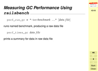 Rails Application Optimization Techniques & Tools