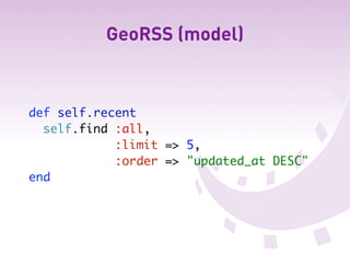 Rails Gis Hacks
