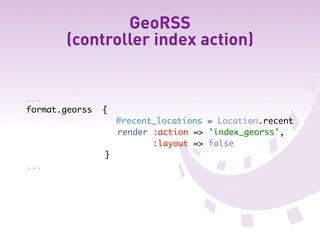Rails Gis Hacks