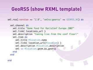 Rails Gis Hacks