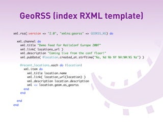 Rails Gis Hacks