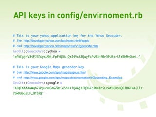 Rails Gis Hacks