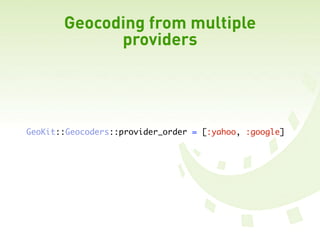 Rails Gis Hacks