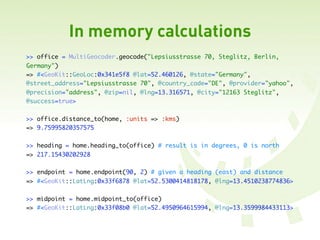 Rails Gis Hacks