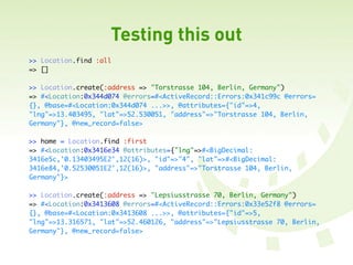 Rails Gis Hacks