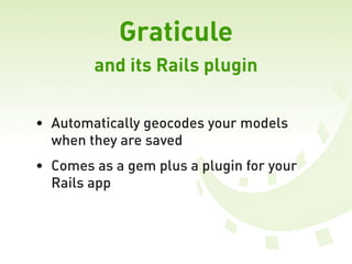 Rails Gis Hacks