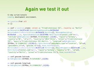 Rails Gis Hacks
