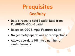 Rails Gis Hacks