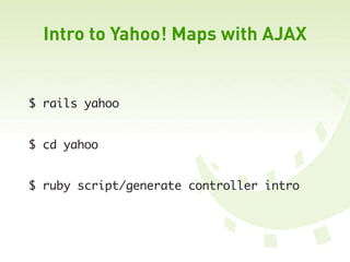 Rails Gis Hacks