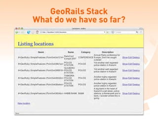Rails Gis Hacks