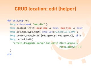 Rails Gis Hacks