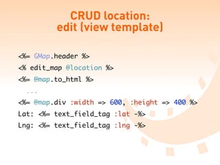 Rails Gis Hacks