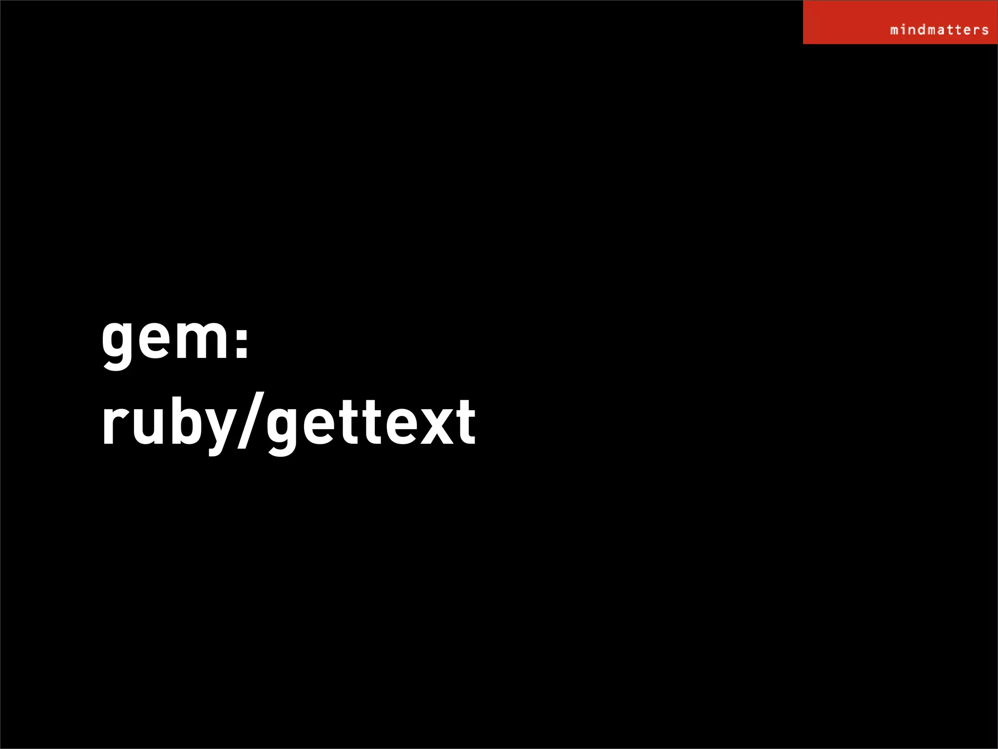 Rails i18n - Railskonferenz 2007