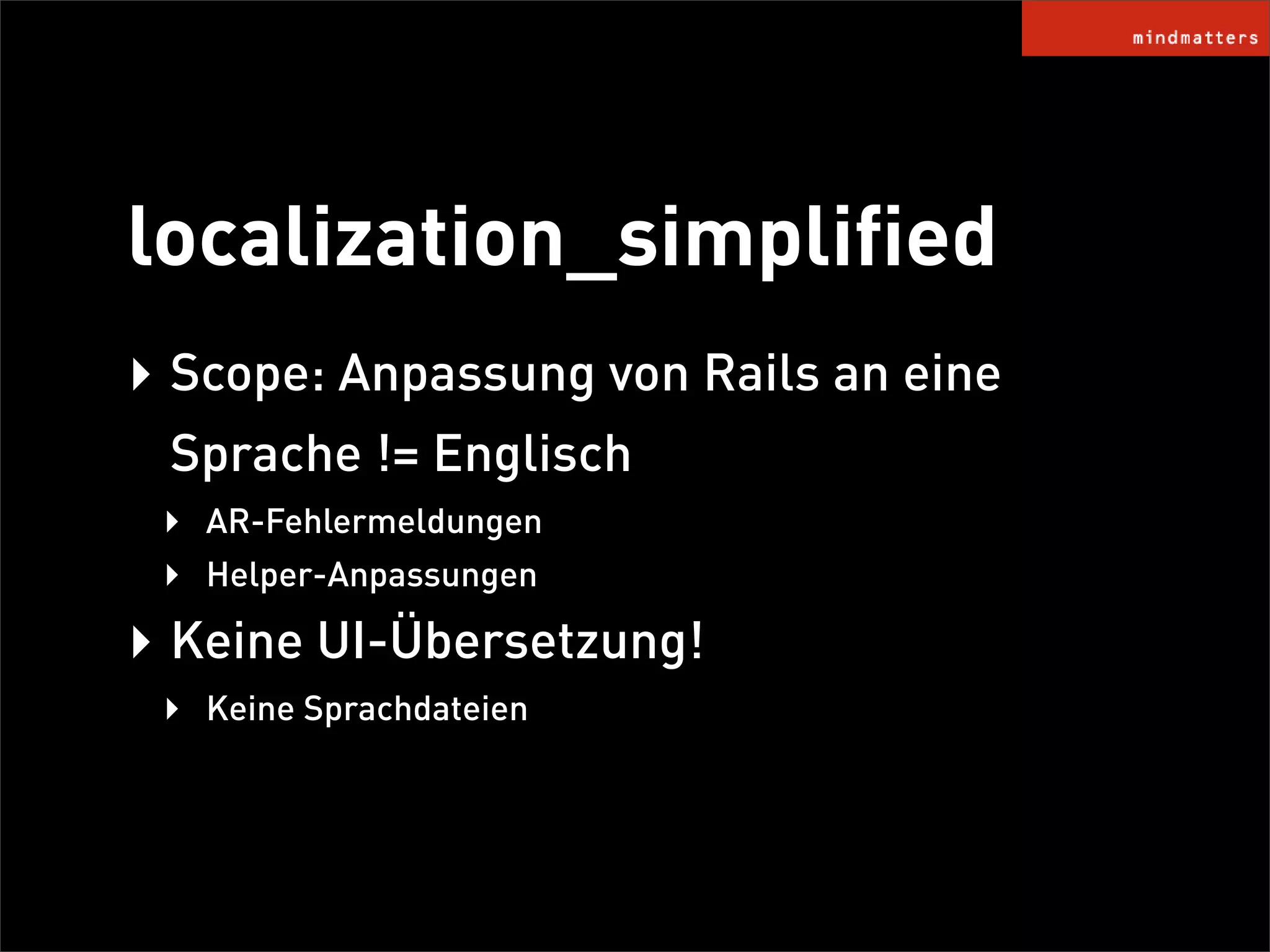 Rails i18n - Railskonferenz 2007