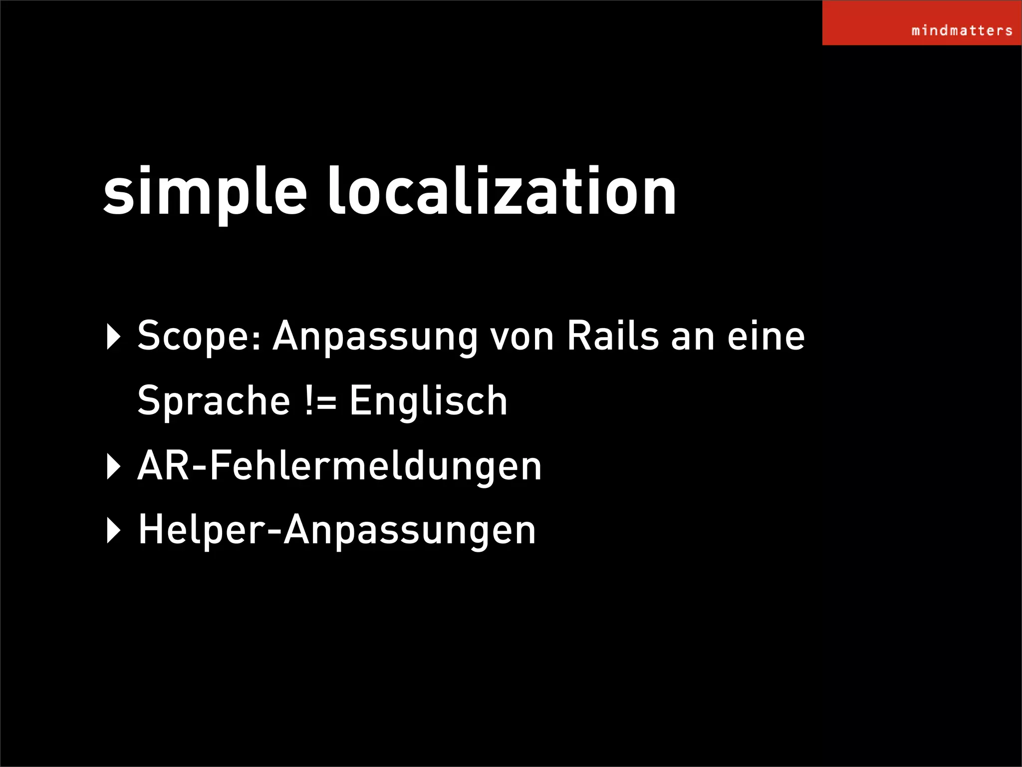 Rails i18n - Railskonferenz 2007