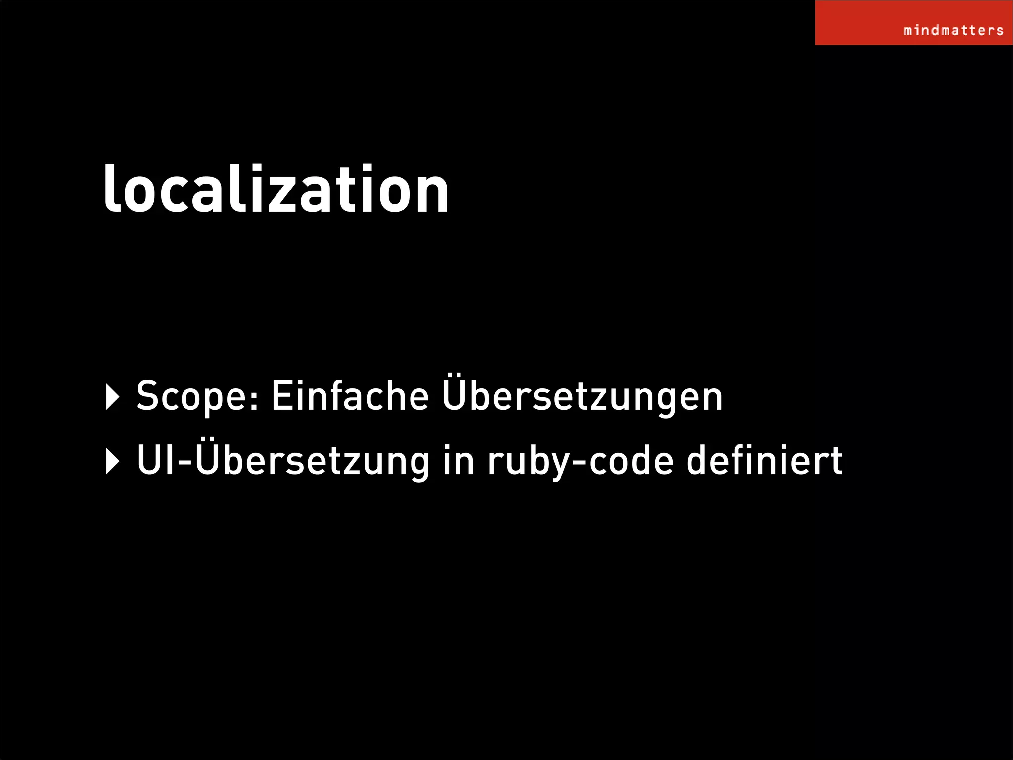 Rails i18n - Railskonferenz 2007