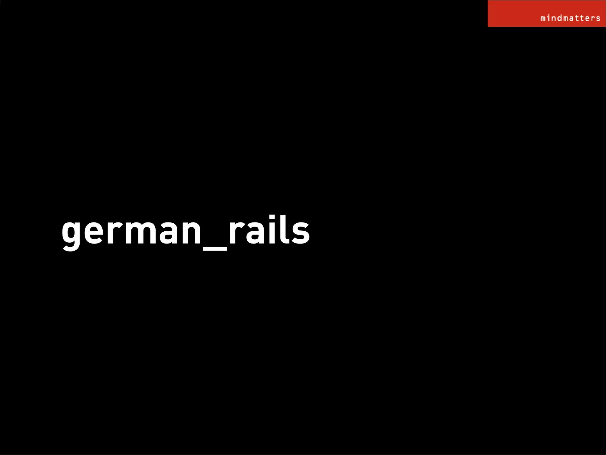 Rails i18n - Railskonferenz 2007