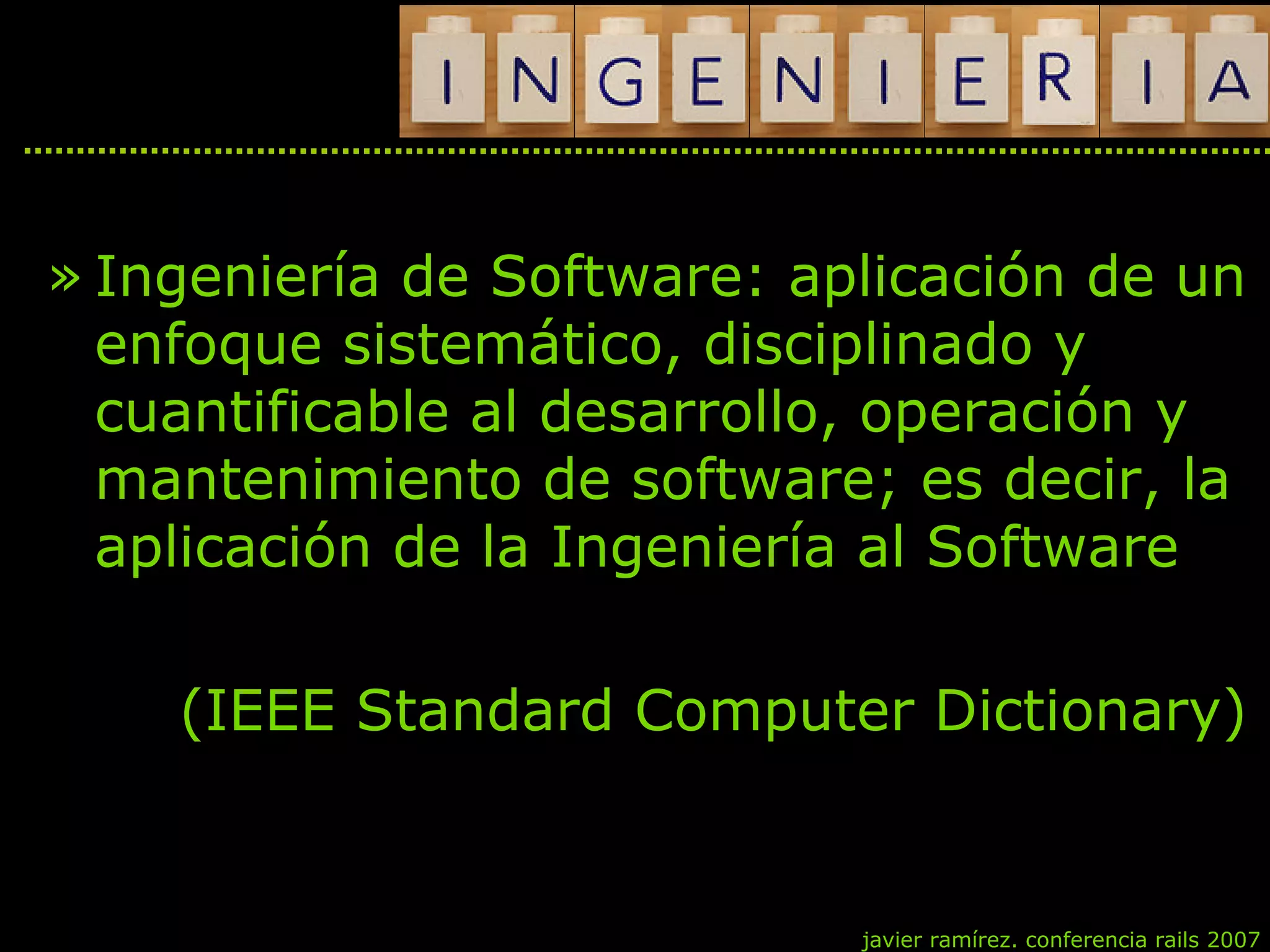 Rails Plugins. Javier Ramirez