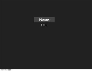 Nouns
 URL
 