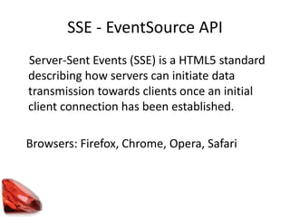 Rails 4 & server sent events | PDF