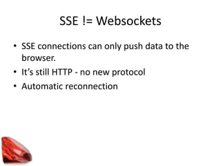 Rails 4 & server sent events | PDF